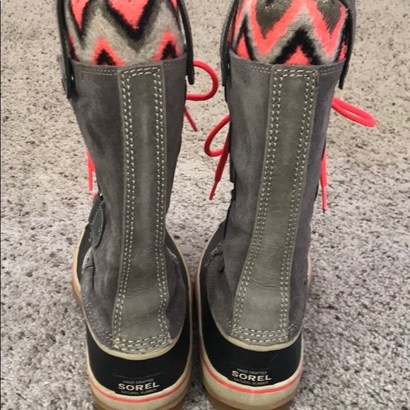 Sorel Joan Of Arctic Knit Boot II Shale 8 EUC💕 - Picture 6 of 9